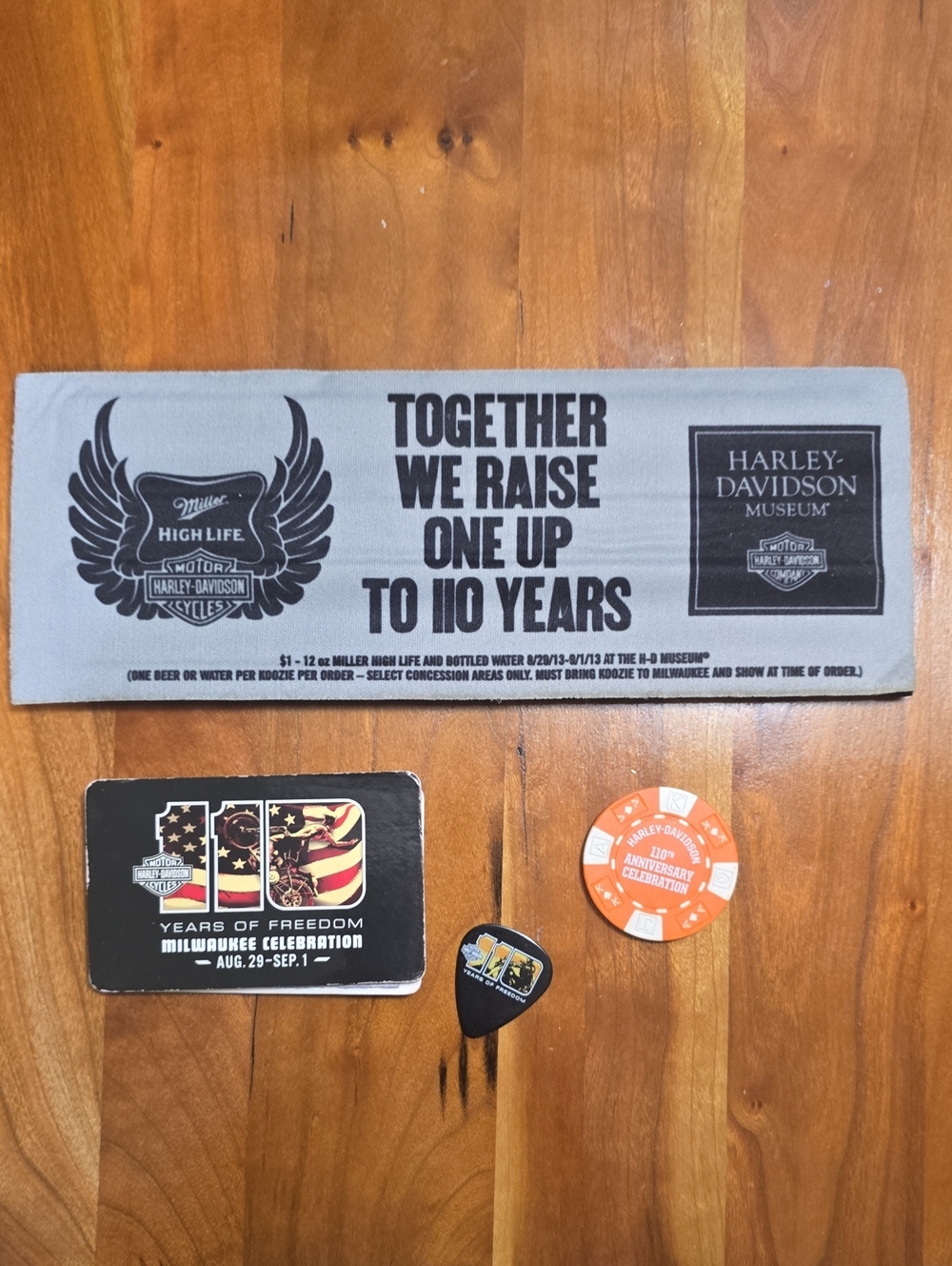 Harley-Davidson 110th Anniversary Swag